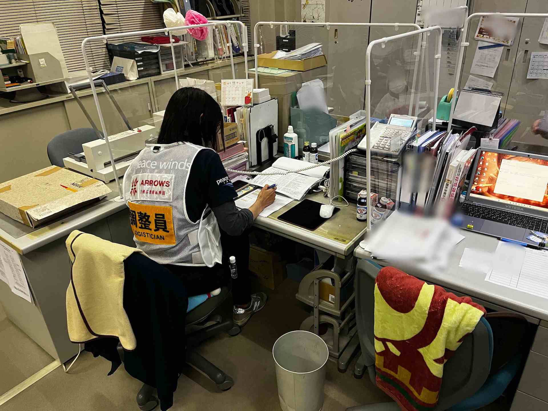 【新型コロナウイルス支援】広島県の要請で、医療チームを派遣しました。